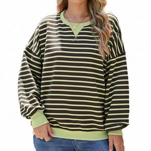 Sweat-shirt décontracté personnalisé pour femme, hiver, haute qualité, 2XL, en polyester/coton tricoté, manches longues, imprimé, chaud, coupe ample, devant imprimé - Product Image 1