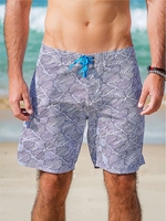 Shorts décontractés tendance pour homme, mi-longs avec cordon de serrage, motif uni, respirants, séchage rapide, style urbain, logo frontal, longueur genou