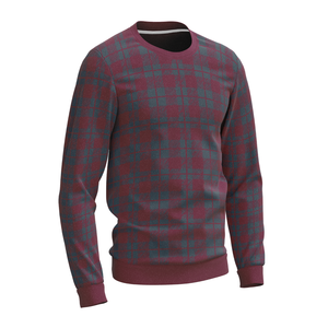 Pull en maille à col montant zippé pour homme, manches longues, tissu doux et chaud, design décontracté et tendance pour le bureau - Product Image 3