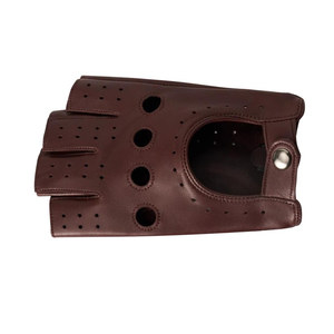 Guantes de seguridad para conductor de cuero sintético de la mejor calidad, guantes de conducción de cuero resistentes para adultos, hechos en Pakistán - Product Image 3