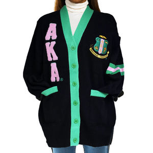 Suéteres tipo cárdigan unisex al por mayor con logotipos personalizados de Titlists, letras bordadas, tejido antiarrugas - Product Image 1