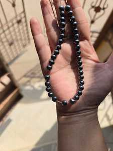 Perles de diamant moissanite noires de 6,50 mm, 9 pouces, qualité AAA, pour la fabrication de bijoux et autres articles - Product Image 2