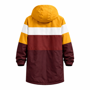 Custom Logo Swim <b>Parka</b> Coat for Adults, Insulated <b>Waterproof</b> Hooded <b>Jacket</b> with Soft Inner Fleece for Swimmers and Athletes - Product Image 4