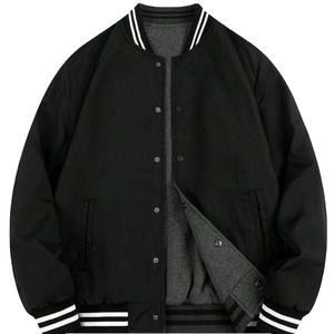 Chaqueta Universitaria Personalizada con Logotipo para Hombre, Chaquetas de Béisbol, Chaqueta Universitaria Informal de Moda de Alta Calidad para Otoño e Invierno, Transpirable 2026 - Product Image 1