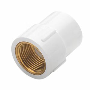 Raccord femelle en laiton UPVC pour une intégration sécurisée des tuyaux avec des accessoires de plomberie filetés - Product Image 1