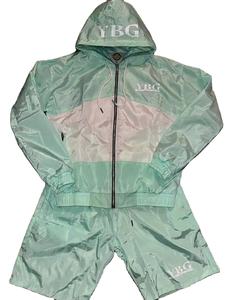 ชุดวอร์มสตรีทแฟชั่นสำหรับผู้ชายเสื้อกันลมพิมพ์ลายซับลิเมชันมีซิปดีไซน์ตามสั่ง - Product Image 1