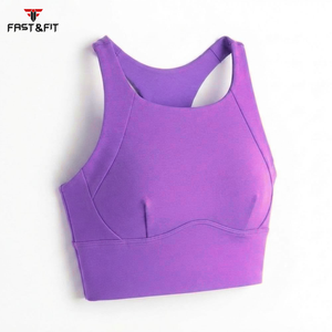Soutien-gorge de sport pour femme, grande taille, léger, avec logo frontal, design par sublimation, maintien élevé, idéal pour le yoga, la gym et le fitness – Tendance actuelle - Product Image 6