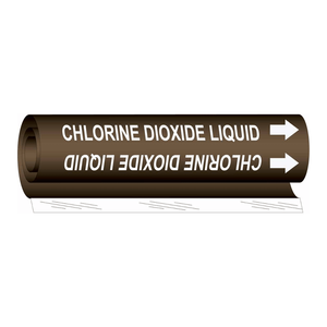 Marcador de Tuberías Líquido Flexible con Dióxido de Cloro Brady para Tuberías Industriales Interiores y Exteriores - Product Image 2