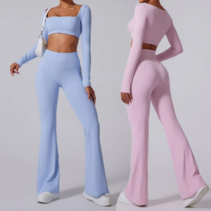 Conjunto Deportivo Impermeable de Tallas Grandes para Mujer, Ropa Deportiva Cómoda para Correr, Secado Rápido, Trajes de Yoga, Venta al Por Mayor 2026 - Product Image 3