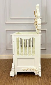 Cuna Clásica de Estilo Europeo con Cabecera Acolchada Suave y Cajones de Almacenamiento – Proveedor de Muebles de Primera Calidad para Guardería - Product Image 3