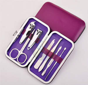 Ensemble de manucure et pédicure de qualité supérieure, 7 pièces, kit de beauté en acier inoxydable de haute qualité, personnalisable, design professionnel - Product Image 6