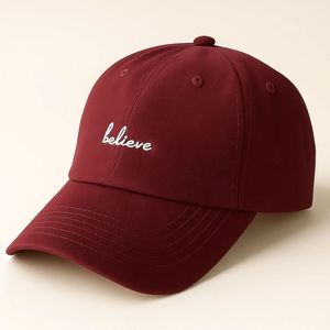 Fabricante de Gorras Unisex con Logotipo Believe, Fábrica de Bangladesh, Gorras Deportivas de Béisbol con Bordado Personalizado, 100% Calidad de Exportación - Product Image 4