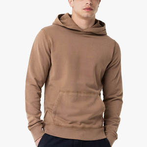 Sudadera con Capucha de Algodón 100% de Nueva Moda y Buena Calidad, de Secado Rápido, Manga Larga, Informal, para Hombre - Product Image 3