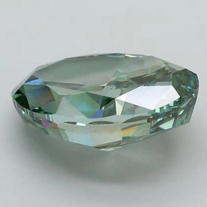 เพชรทรงรีสีเขียวแฟนซีขนาด 1.00 ถึง 5.00 กะรัต เพชรเลี้ยงในห้องปฏิบัติการ รับรองโดย IGI ความสะอาดระดับ VVS2 VS2 สำหรับแหวนหมั้น - Product Image 4