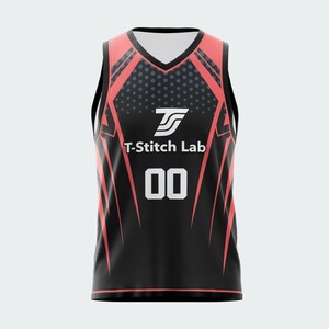 Personnalisez vos propres uniformes de basket-ball d'équipe, maillot sans manches réversible à transfert thermique, taille plus, respirant, évacuant l'humidité, 100% - Product Image 4