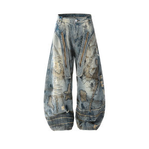 Pantalones Deportivos con Lavado Ácido al Por Mayor, Pantalones Deportivos para Hombre de Alta Calidad con Bolsillos, Pantalones Deportivos con Logotipo Personalizado para Hombre - Product Image 1