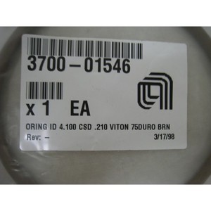 AMAT 3700-01546 ORING ID 4.100 CSD .210 75DURO BRN - อุปกรณ์และชิ้นส่วนเซมิคอนดักเตอร์ระดับโลกที่เชื่อถือได้ - Product Image 2