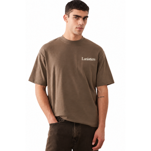 Camiseta de Cuello Redondo Oversize para Hombre, Manga Corta, Corte Relajado, Casual, Personalizada, Venta al por Mayor, Jersey, Streetwear, Fabricante OEM, Proveedor - Product Image 1