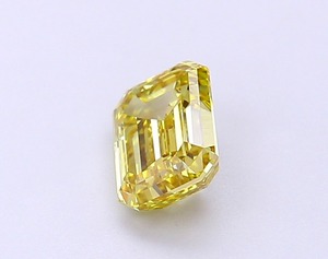 Pierre CVD en diamant jaune de 1,04 carat, taille émeraude, fantaisie, clarté VS1, polissage excellent, haute valeur, prix fabricant - Product Image 3
