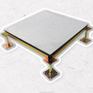 Sistema de suelo elevado impermeable ignífugo Antiestático de cerámica ESD de fábrica Lingding para uso en centro de datos hospitalario ISO/CE/CISCA - Product Image 3