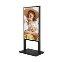 Vente flash : Affichage numérique extérieur ultra-fin, écran LCD haute luminosité, écran tactile Android pour la publicité, CE FCC RoHS