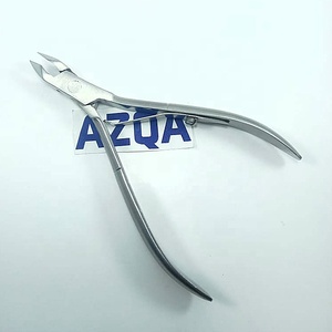 Pinza de cutículas de acero inoxidable para manicura y pedicura con cuchillas afiladas Ideal para profesionales del salón y cuidado personal de las uñas - Product Image 2