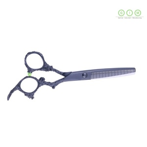 ชุดกรรไกรตัดผมมืออาชีพ 440C สแตนเลสสตีล ใบมีดตรง ปลายแหลมคม สำหรับช่างทำผม - Product Image 1