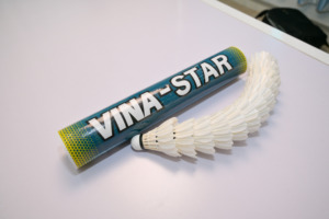 Vina-Star Professional Badminton Sport Shuttlecock Class a Goose Feather Lightweight High Durability 12 Count Training - Product Image 5