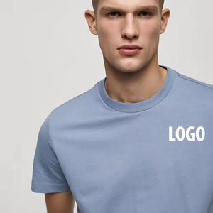 T-shirt en coton à manches courtes, coupe ample, effet délavé, pour homme, style décontracté, nouvelle arrivée, 100% coton, coupe ample - Product Image 2