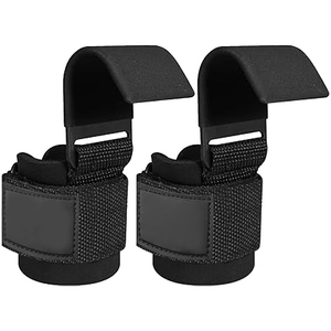 Best Selling Neoprene Heavy Hook Breathable Weightlifting <b>Dumbbell</b> Deadlifting Hand Support Grip Palm Protection Heavy Hook - Product Image 3