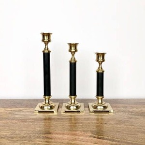 Support de bougie vintage en laiton, porte-bougie décoratif en métal, centre de table pour mariage, décoration pour la maison, l'hôtel et le restaurant - Product Image 6