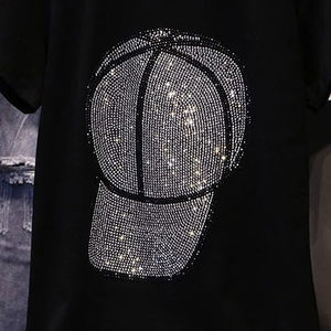 Estilo casual con brillo: esta camiseta con pedrería llama la atención. - Product Image 4