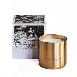 ขายส่งขวดเทียนทองเหลืองแบบกำหนดเอง พร้อมโลโก้ตามสั่ง ภาชนะโลหะเปล่าสำหรับเทียนไขถั่วเหลือง สำหรับตกแต่งบ้าน ทำด้วยมือ ขนาดตามสั่ง - Product Image 1