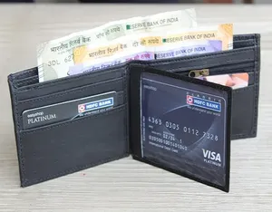 กระเป๋าใส่นามบัตรขนาดเล็กดีไซน์ใหม่สุดน่ารักกระเป๋าเงินมินิวินเทจแบบสมาร์ทกระเป๋าสตางค์หนังแท้มีแบรนด์สำหรับทุกเพศ - Product Image 3