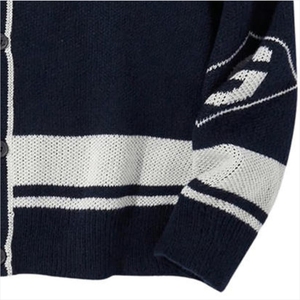Pull cardigan tendance pour homme, col en V, manches longues, vêtements d'hiver, Tiki Taka Sports, produits tricotés sur mesure, laine/nylon, patchwork - Product Image 5
