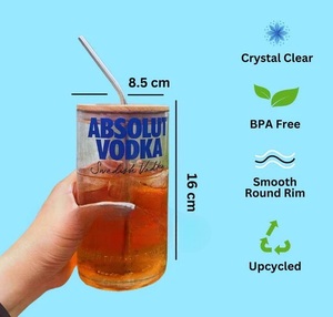 Bouteille Absolut EcoSip écologique, Bouteille Absolut ReSip, Bouteille Absolut Eco Luxe, Absolut Sipper vert - Product Image 4