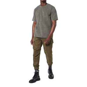 Venta Directa de Fábrica, Camisetas para Hombre con Lavado Ácido, Nuevo Diseño 2026, Secado Rápido, Cómodas, 100% Algodón, Alta Calidad, con su Logotipo - Product Image 6