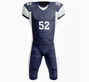 Uniforme de Fútbol Americano de Manga Corta, Diseño Moderno, Ropa Deportiva para Exteriores, Alta Calidad, Talla Personalizada, Venta al Por Mayor - Product Image 1