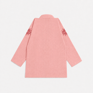 Kimono de Jiu-Jitsu Brésilien Rose Personnalisé pour Femme – Tissage Perlé avec Logo Brodé, Uniforme OEM à Marque Privée - Product Image 2