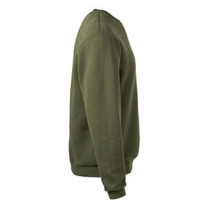 Sweat-shirt classique pour homme en molleton mi-lourd, col rond, confortable, mélange de coton, pull chaud, streetwear décontracté, mode - Product Image 3