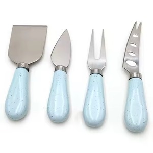 Top Grade Stainless Steel Cheese <b>Knife</b> <b>Set</b> <b>Sharp</b> Cheese Slicer Tools Kitchen Serving Accessories Dining Use - Product Image 1