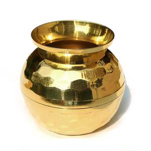 โลต้าทองเหลืองทรงเพชรสำหรับเก็บน้ำตกแต่งบ้าน - Product Image 6