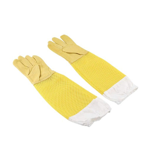 Beekeeping Tools Breathable Bee Leather <b>Gloves</b> Custom Size Beekeeper protection <b>Gloves</b> Bee Keeping <b>Gloves</b> - Product Image 4