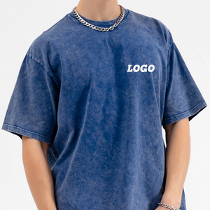 เสื้อยืดลายกราฟิกแบบกำหนดเองสำหรับผู้ชาย พิมพ์ลายซิลค์สกรีน สไตล์วินเทจ ลุคทำสีซีดแบบย้อนยุค ทรงโอเวอร์ไซส์ - Product Image 1