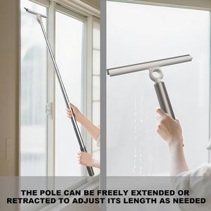 Tergivetro Telescopico con Lama in Silicone da 10 Pollici, Strumento per Pulizia di Finestre e Vetri - Product Image 3