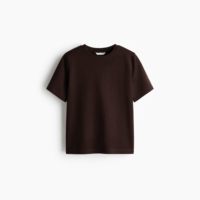 T-shirt en maille interlock de qualité supérieure, mélange de coton doux, respirant, streetwear décontracté, logo personnalisé, mode estivale