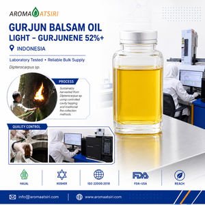 Aceite Esencial Puro de Bálsamo de Gurjun Aroma Atsiri, Ligero, 52%+ de Gurjuneno, Aroma Amaderado de Indonesia, Aromaterapia - Product Image 1