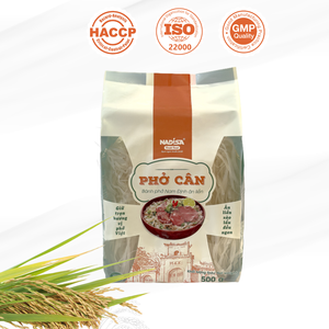 เส้นก๋วยเตี๋ยวข้าวแห้งนาดิสา อาหารสดใหม่ ข้าวสะอาด 100% ไม่ทอด ดีต่อสุขภาพ บรรจุ 300 กรัม/500 กรัม ถุง ผลิตในเวียดนาม อายุการเก็บรักษา 12 เดือน - Product Image 5