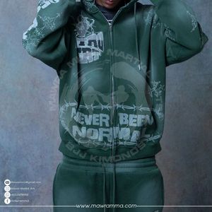 Vintage <b>Sun</b> Faded Winter Hoodie Rhinestone Embroidery Heavyweight 100% Cotton Oversized Streetwear Mens Custom Logo Pullover - Product Image 3