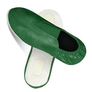 Zapatos de Ballet de Cuero Genuino de Alta Calidad para Mujer, Hechos en Fábrica con Forro de Lona, Venta al Por Mayor - Product Image 3